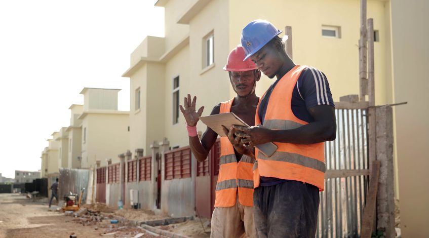 Labour based construction workers