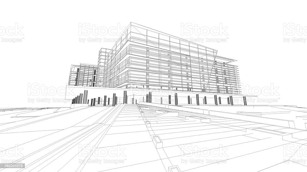 building sketch image
