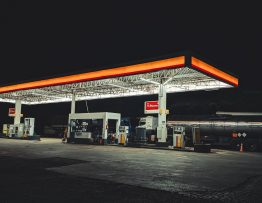 petrol station image